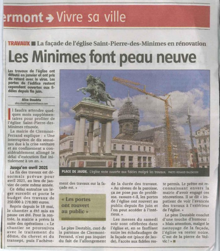 les minimes font peu neuve