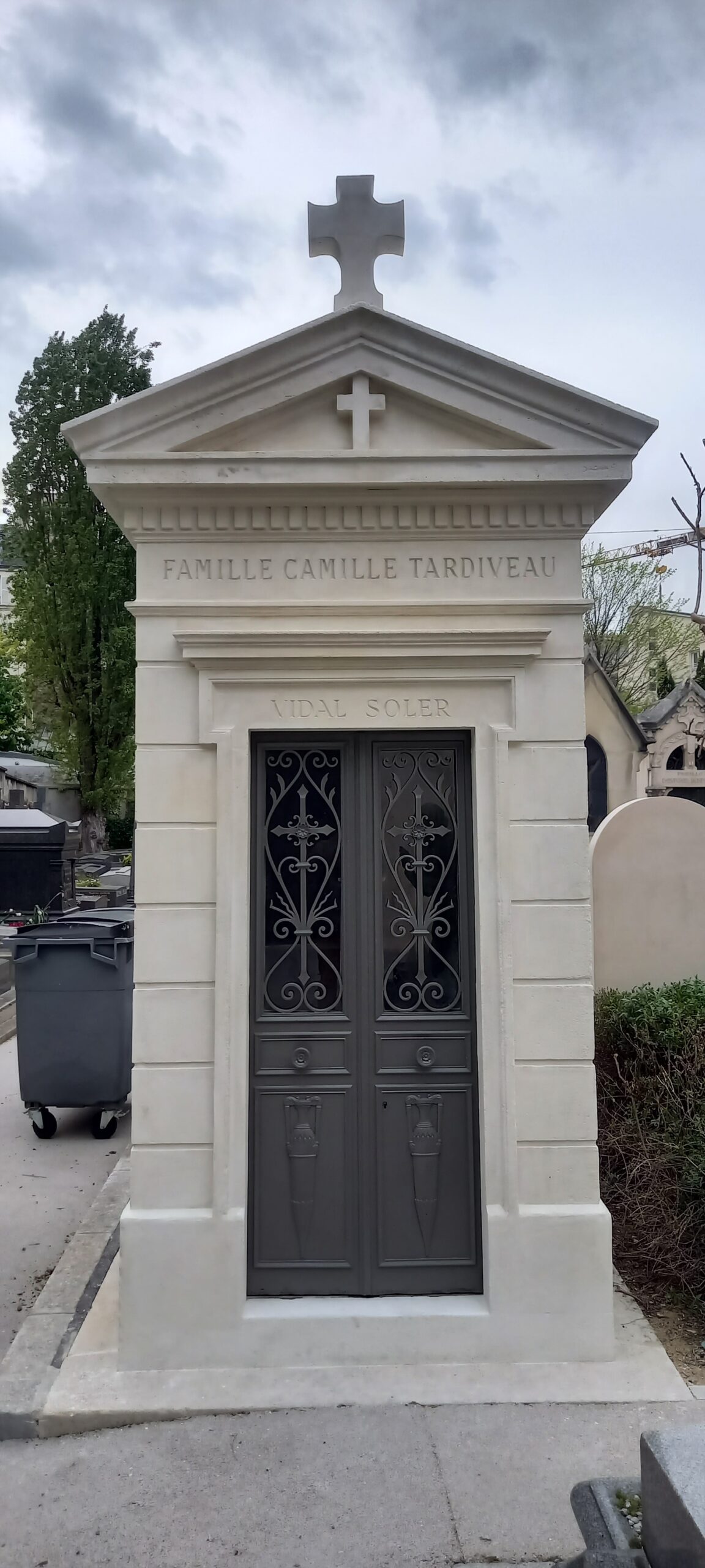 Chapelle funéraire « Tardiveau » – 92200 Neuilly-sur-Seine